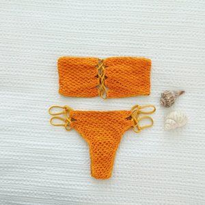 ACACIA Swimwear Crochet Bikini Set